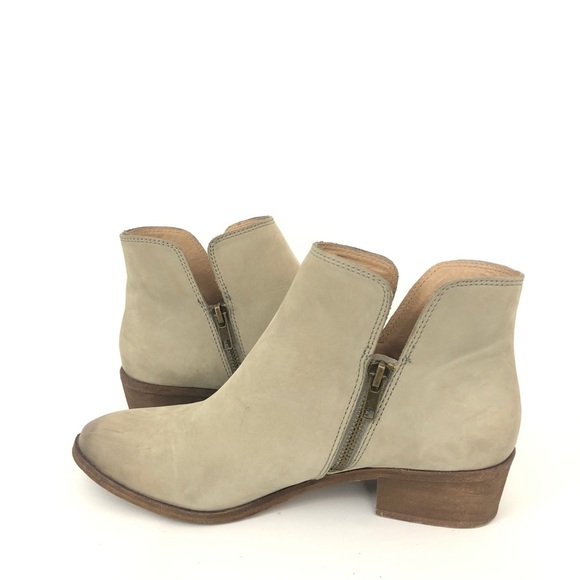 Splendid Size 7.5 Nubuck Leather Ankle Booties - Picture 7 of 7